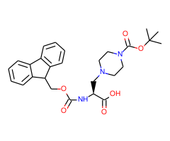 (S)-2-((((9H-Fluoren-9-yl)methoxy)carbonyl)amino)-3-(4-(tert-butoxycarbonyl)piperazin-1-yl)propanoic acid