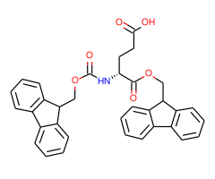 (R)-5-((9H-Fluoren-9-yl)methoxy)-4-((((9H-fluoren-9-yl)methoxy)carbonyl)amino)-5-oxopentanoic acid