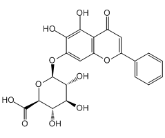 5,6-Dihydroxy-4-oxo-2-phenyl-4H-1-benzopyran-7-yl ?-D-Glucopyranosiduronic Acid