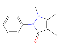 4-Iodo-1,5-dimethyl-2-phenyl-1H-pyrazol-3(2H)-one