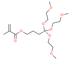 3-Methacryloxypropyltris(methoxyethoxy)silane  tec(3-Tris(2-methoxyethoxy)silyl propylmethacrylate