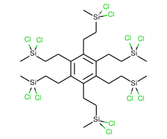 1,2,3,4,5,6-Hexakis[2-(methyldichlorosilyl)ethyl]benzene