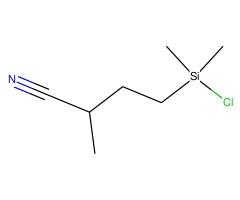 4-(Chlorodimethylsilyl)-2-methylbutyronitrile