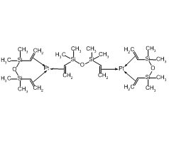 Platinum-divinyltetramethyldisiloxane complex in xylene (2.1-2.4% Platinum concentration)