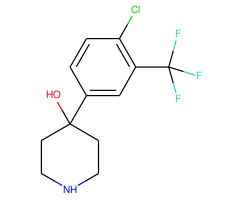 4-(4-Chloro-3-(trifluoromethyl)phenyl)piperidin-4-ol