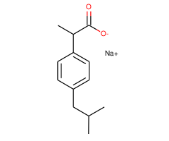 Sodium 2-(4-isobutylphenyl)propanoate