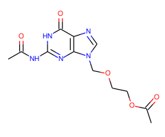 2-((2-Acetamido-6-oxo-1H-purin-9(6H)-yl)methoxy)ethyl acetate