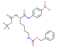 Boc-Lys(Z)pNA