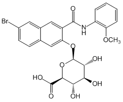 Naphthol AS-BI beta-D-glucuronide