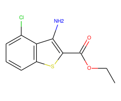 ethyl 3-amino-4-chloro-1-benzothiophene-2-carboxylate