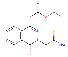 ethyl 2-[3-(2-amino-2-thioxoethyl)-4-oxo-3,4-dihydrophthalazin-1-yl]acetate