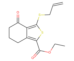 ethyl 3-(allylthio)-4-oxo-4,5,6,7-tetrahydrobenzo[c]thiophene-1-carboxylate