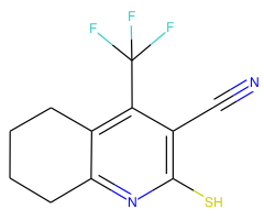 2-mercapto-4-(trifluoromethyl)-5,6,7,8-tetrahydroquinoline-3-carbonitrile