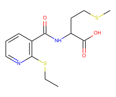 2-({[2-(ethylthio)-3-pyridyl]carbonyl}amino)-4-(methylthio)butanoic acid