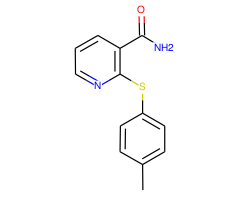 2-[(4-methylphenyl)thio]nicotinamide