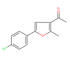 1-[5-(4-chlorophenyl)-2-methyl-3-furyl]ethan-1-one