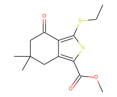 methyl 3-(ethylthio)-6,6-dimethyl-4-oxo-4,5,6,7-tetrahydrobenzo[c]thiophene-1-carboxylate