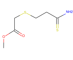 methyl [(3-amino-3-thioxopropyl)thio]acetate