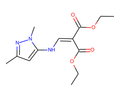 diethyl 2-{[(1,3-dimethyl-1H-pyrazol-5-yl)amino]methylidene}malonate