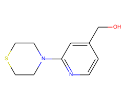 (2-thiomorpholin-4-ylpyridin-4-yl)methanol