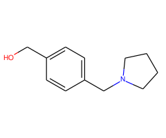 [4-(pyrrolidin-1-ylmethyl)phenyl]methanol