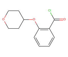 2-(tetrahydro-2H-pyran-4-yloxy)benzoyl chloride