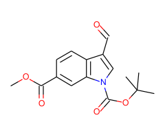 1-tert-butyl 6-methyl 3-formyl-1H-indole-1,6-dicarboxylate