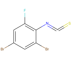 2,4-dibromo-6-fluorophenyl isothiocyanate