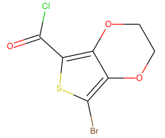 7-bromo-2,3-dihydrothieno[3,4-b][1,4]dioxine-5-carbonyl chloride