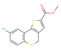 methyl 8-chloro-4H-thieno[3,2-c]thiochromene-2-carboxylate