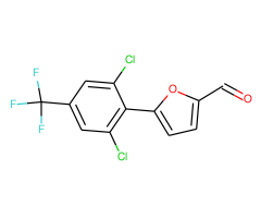 5-[2,6-dichloro-4-(trifluoromethyl)phenyl]-2-furaldehyde