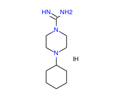 4-cyclohexylpiperazine-1-carboximidamide hydroiodide