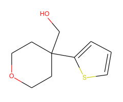 (4-thien-2-yltetrahydro-2H-pyran-4-yl)methanol