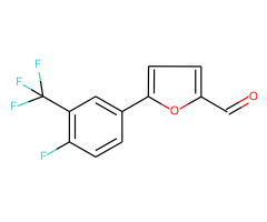 5-[4-fluoro-3-(trifluoromethyl)phenyl]-2-furaldehyde