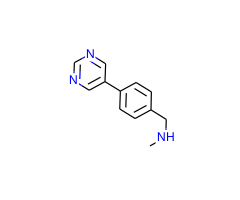 Methyl-(4-pyrimidin-5-yl-benzyl)-amine