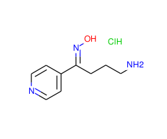 (E)-N-[4-amino-1-(pyridin-4-yl)butylidene]hydroxylamine hydrochloride