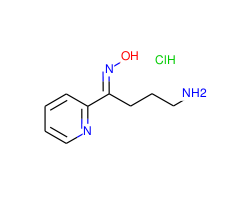 (E)-N-[4-amino-1-(pyridin-2-yl)butylidene]hydroxylamine hydrochloride