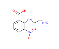 2-[(2-aminoethyl)amino]-3-nitrobenzoic acid