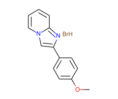 2-(4-methoxyphenyl)imidazo[1,2-a]pyridine hydrobromide