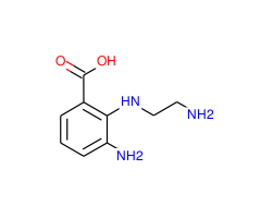 3-amino-2-[(2-aminoethyl)amino]benzoic acid