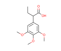 2-(3,4,5-trimethoxyphenyl)butanoic acid