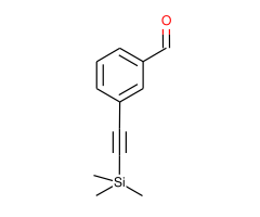 3-[2-(trimethylsilyl)ethynyl]benzaldehyde