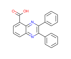 2,3-diphenylquinoxaline-5-carboxylic acid