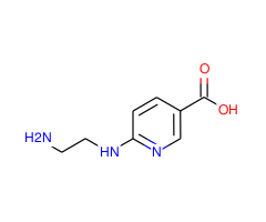 6-[(2-aminoethyl)amino]pyridine-3-carboxylic acid