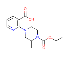 2-{4-[(tert-butoxy)carbonyl]-3-methylpiperazin-1-yl}pyridine-3-carboxylic acid