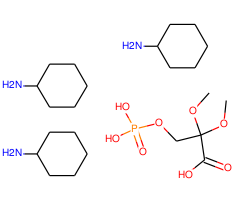 3-HYDROXY-2,2-DIMETHOXY-PROPANOICACID3-PHOSPHATETRI(CYCLOHEXYLAMMONIUM)SALT