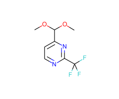 4-(DIMETHOXYMETHYL)-2-(TRIFLUOROMETHYL)PYRIMIDINE