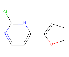 2-Chloro-4-(2-furyl)pyrimidine