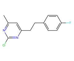 2-Chloro-4-[2-(4-fluorophenyl)ethyl]-6-methylpyrimidine