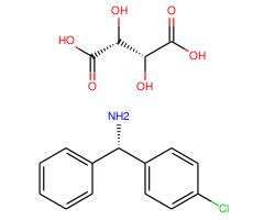 (-)-a-(4-Chlorophenyl)benzylamine (+)-tartrate salt